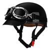 Retro Motorcycle Helmet, Men's Four Season Pedal Cruising Scoop Helmet, Safety Helmet, Women's Electric Half Helmet