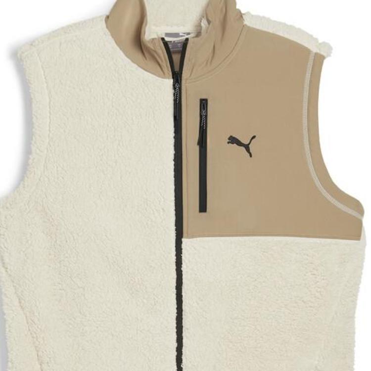 Puma Открытая дорога Зимний Удобный Модный Повседневный Трендовый Жилет Мужской жилет Белый 681999-87