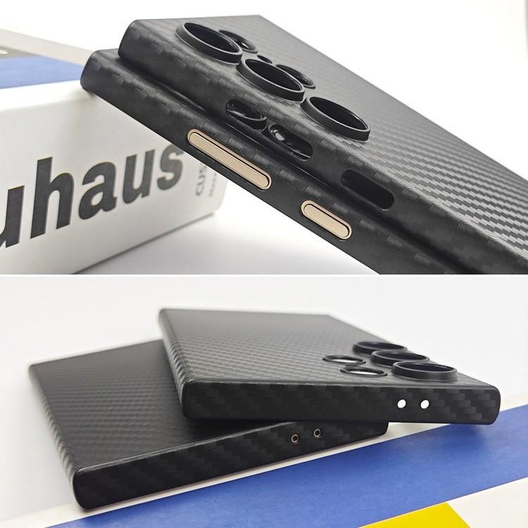 For Samsung S25 Ultra S24 Ultra S23U 0.35mm Super Slim 3D Micro Frosted Hard Phone Case for Galaxy S25/S25 Plus S24 S23 Anti-fingerprint Anti-scratch