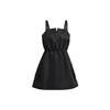 Originals Trefoil Logo Patch Solid Tank Dress Women Dress Black HL9066
