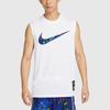 Nike Logo Print Round Neck Sports Tank Top Men Tops White FQ0357-100