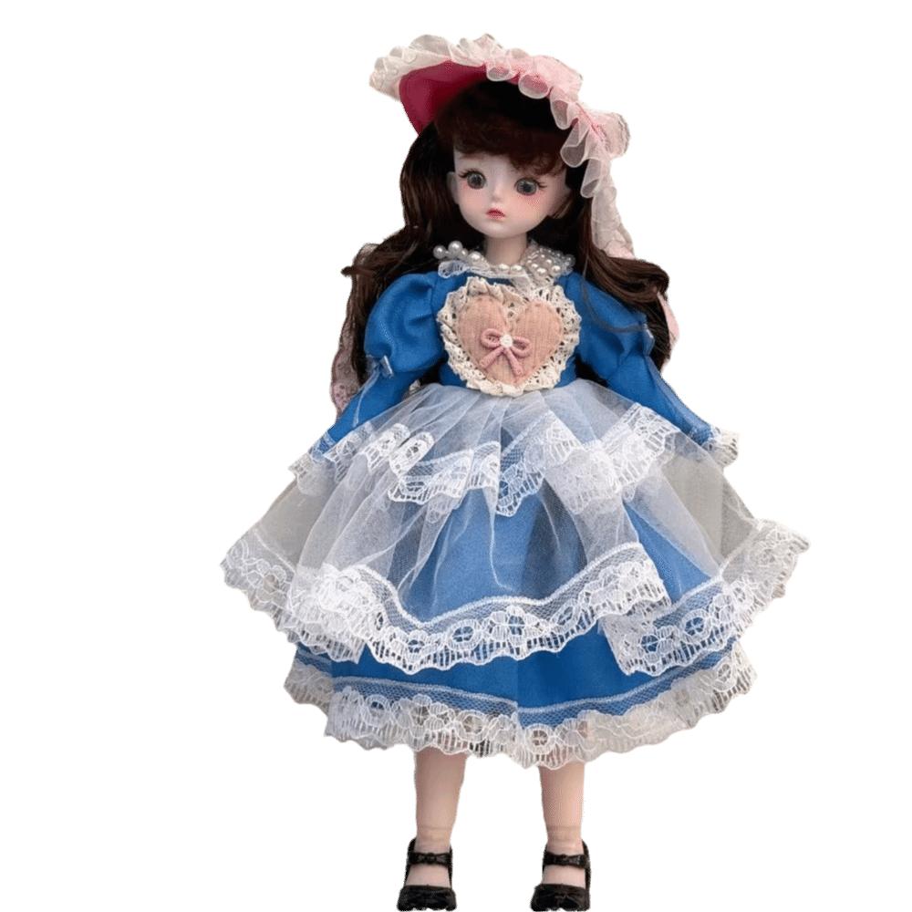Длинные волосы принцессы одеваются куклы BJD 1/6 SD принцесса макияж шарнирная кукла младенцы