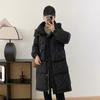 Women's Autumn And Winter Mid Length Down Jacket Loose Thickened White Duck Down Coat