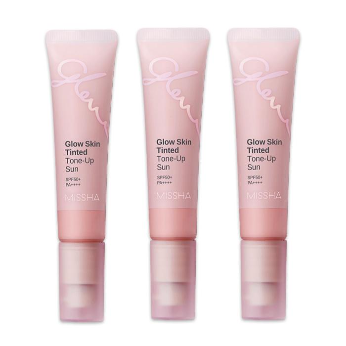 MISSHA Glow Skin Тонирующий Tone Up Солнцезащитный крем SPF50+ PA++++ 30 мл (3 варианта)