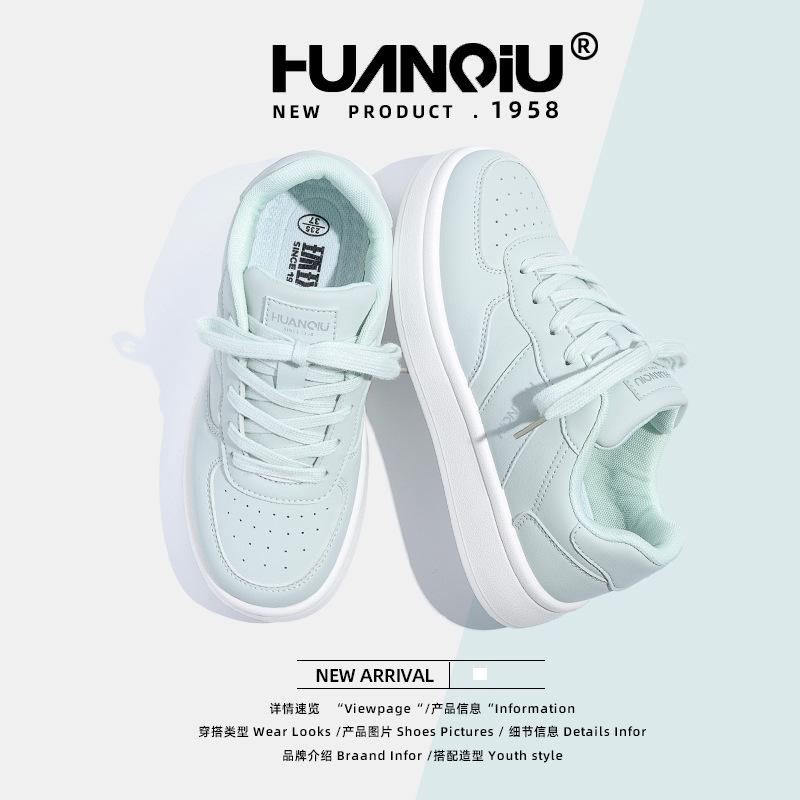 Глобальная толстая подошва туфли женские ZHQ68130 новые повседневные популярные универсальные туфли весенние повседневные нишевые женские туфли