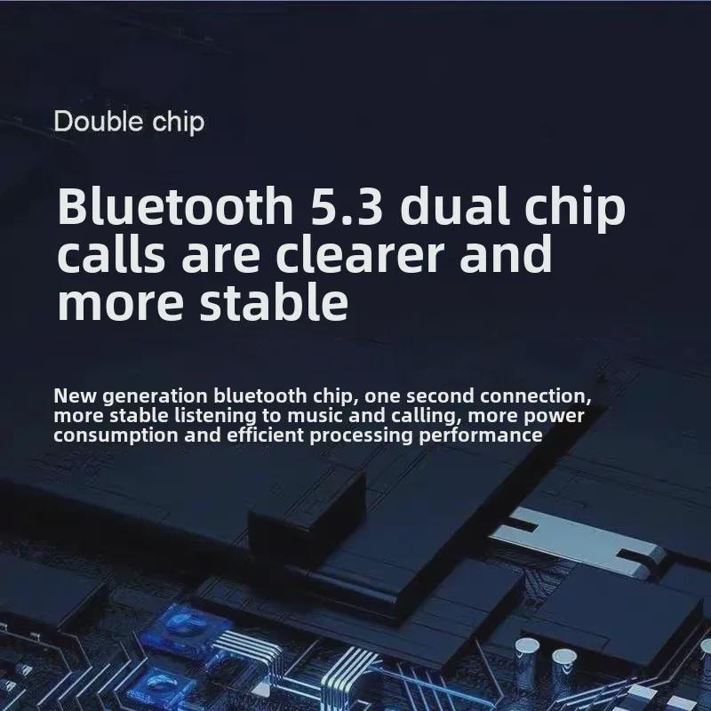 Беспроводная Bluetooth-гарнитура OWS с костной проводимостью, креплением-крючком, длительным сроком службы батареи и шумоподавлением для занятий спортом