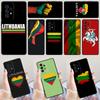 Чехол для телефона Флаг Литвы Для Samsung Galaxy A42 A31 A40 A51 A71 A32 A80 A91 A52 A72 A73 A20e A21S A50 A70 A11 A12 Чехол