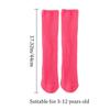 For 3-12Y Toddler Cotton Candy Color Warmers Socks Kids Stockings Long Leg High Knee Socks