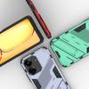 Shockproof Case For Redmi 10C 12C 13C 14C Armor Holder Protector Back Coque for Xiaomi POCO C65 F5 X5 X6 F6 M6 Pro Phone Cover