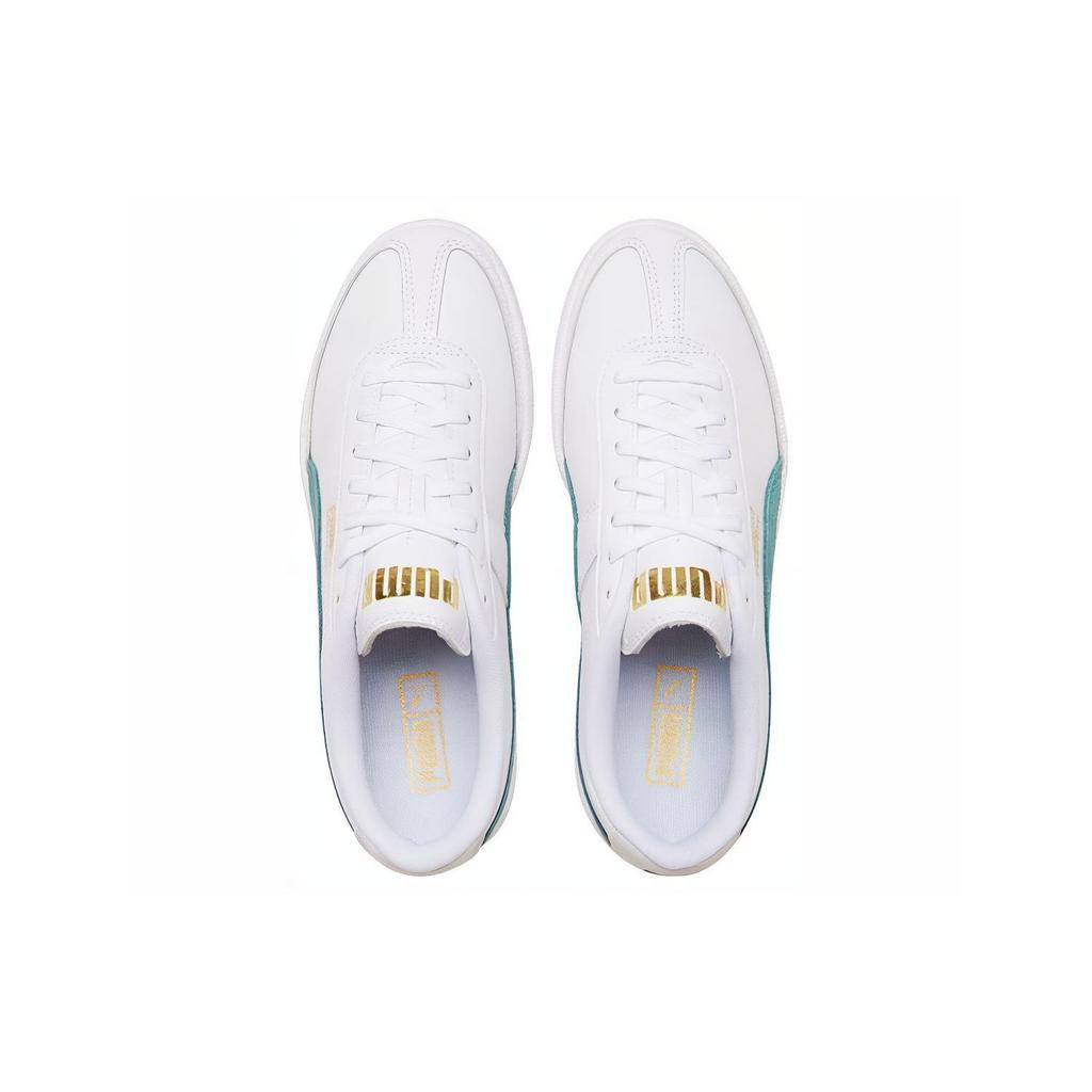 Puma Кроссовки Oslo-City с низким верхом Кроссовки Унисекс Белые Зеленые 374976-04