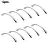 10 шт., изогнутая ручка для шкафа, дверная ручка