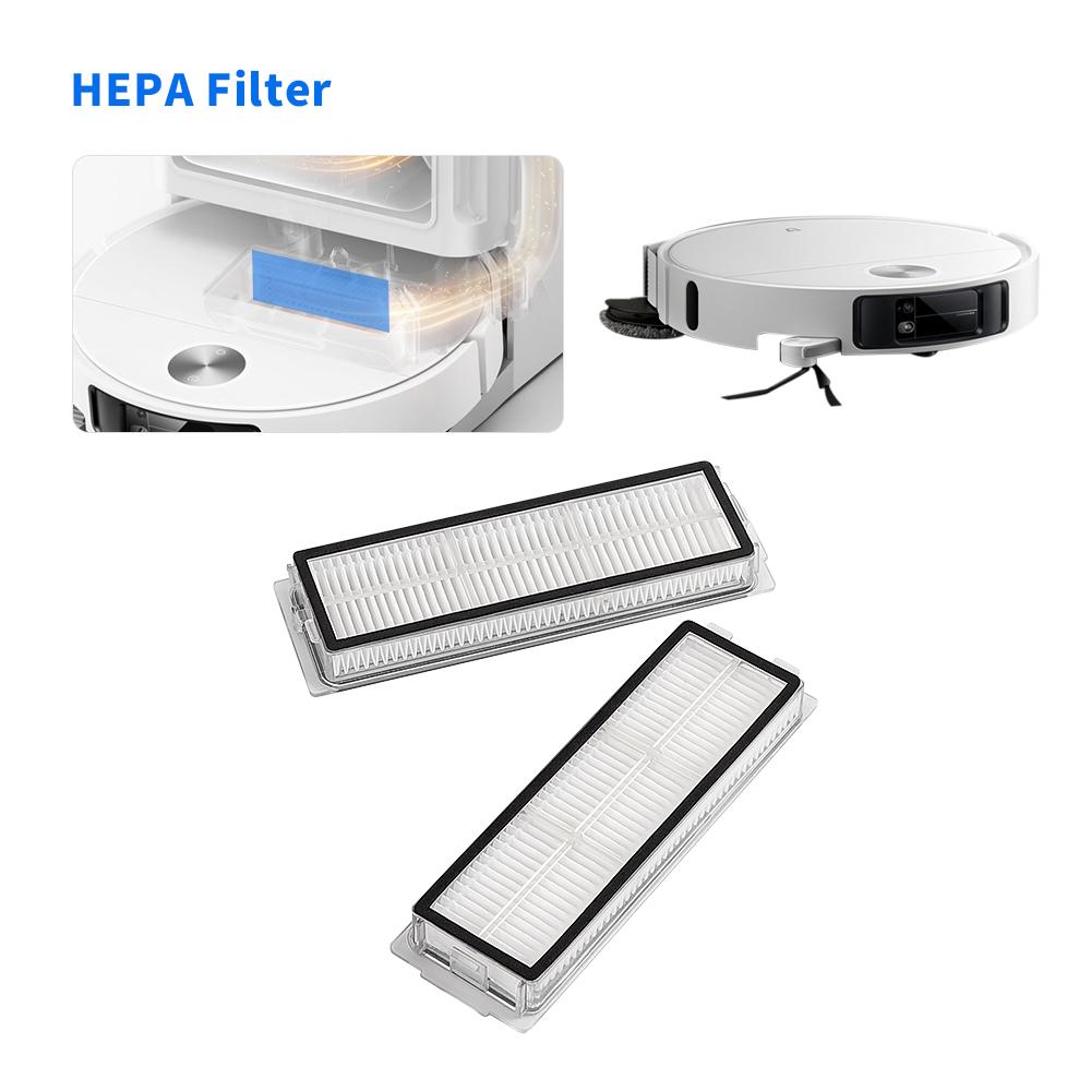 For Xiaomi 5 Pro OV21CN OV21GL Robot Vacuum Mop Cloth Dust Bags HEPA Filter Side Brush Main Brush Dust Bag Replacement Part