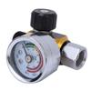 Регулятор давления 0-10 бар Цельсия 0-140 psi Сплав алюминия Клапан 1/4 дюйма BSPP Входной/Выходной разъем