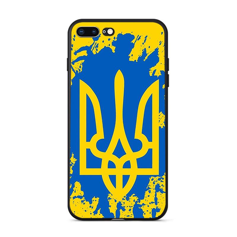 Flag of Ukraine Unique Design Phone Case For Iphone 13 12 Mini 11 Pro XS Max Hard Mobile Shell 8 7 Plus 5S 6S X XR 10 SE Cover