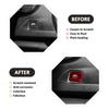 Red Real Carbon Fiber Engine Start/Stop Push Button Cover for 14-19 C7 Corvette