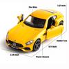 1:36-масштабная модель автомобиля из сплава для литья под давлением, модель автомобиля Benz AMG GTS, игрушечный автомобиль, игрушечный автомобиль с откатным механизмом для малышей, подарок для мальчиков и девочек