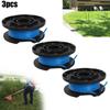 3 шт. Катушки с леской Для-Ryobi Катушка Для 18V OLT1832 P2000 P2001 P2002 P2003 RLT183113 Садовый триммер для травы Аксессуары Замена