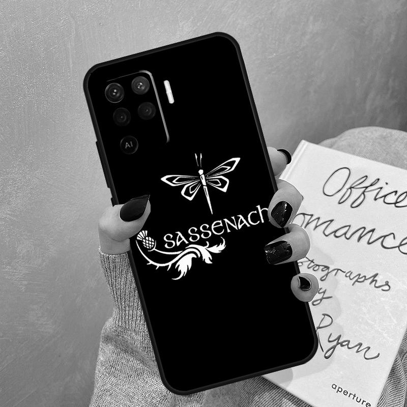 Outlander Sassenach Design Case For Oppo A78 A98 A18 A38 A58 A60 A80 A40 A77 A57 A17 A74 A54 A94 A96 A76 A16 A15 A5 Pro