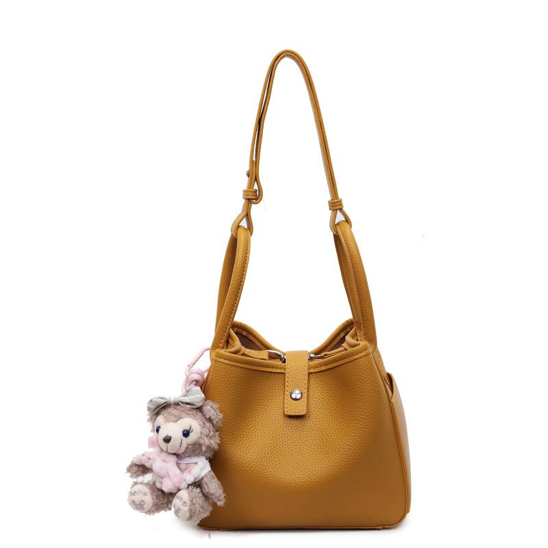 Новая универсальная маленькая квадратная сумка Женская сумка Сумка через плечо Однотонная сумка-мессенджер