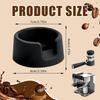 Anti-Slip Coffee Tamper Holder Enhanced Tamping Stability Heat-Resistant Coffee Press Base Silicone Tamper Mat Coffee Brewing