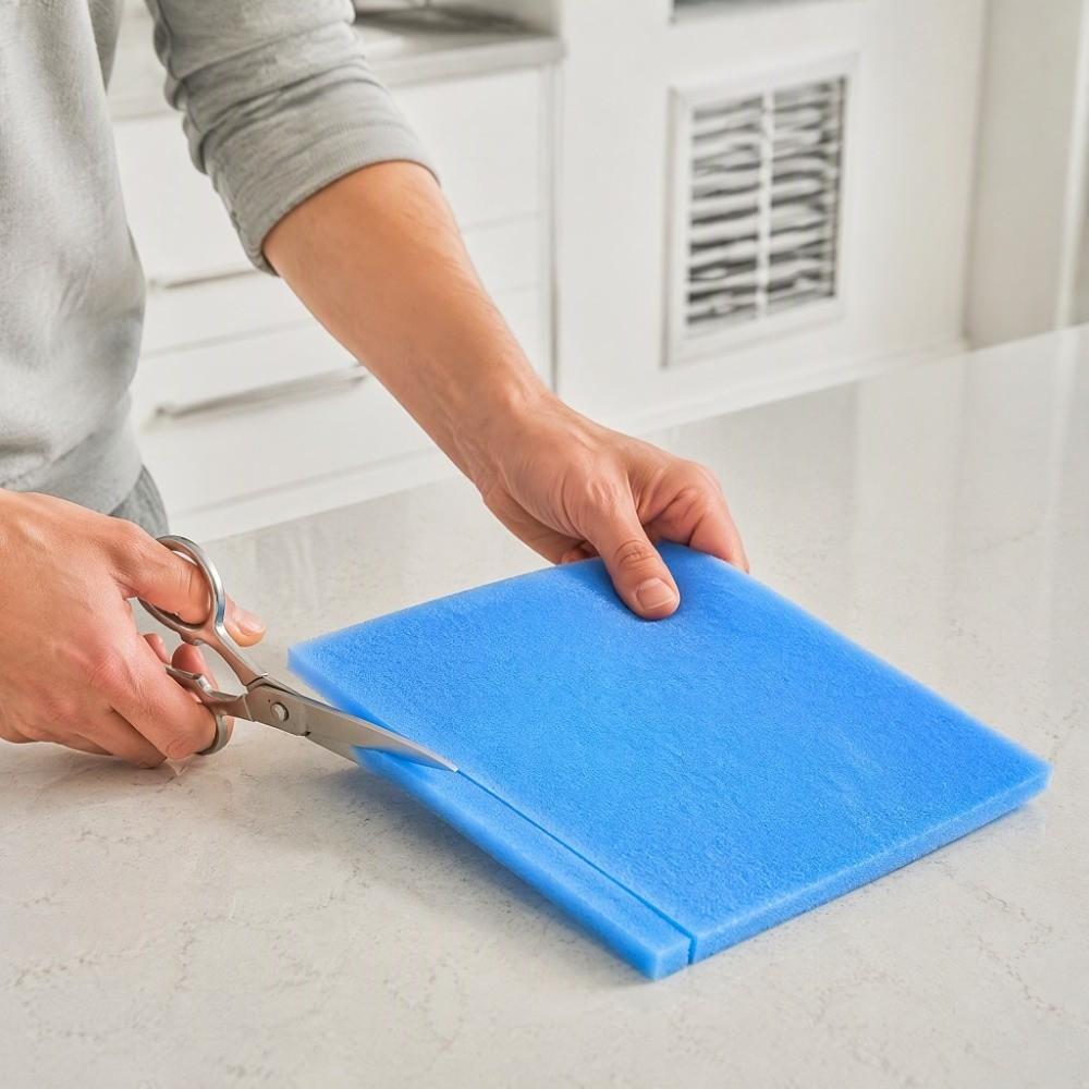 Reusable Vent Filter Blue White Furnace Vent Filter Air Conditioning Filter Camper Air Conditioner