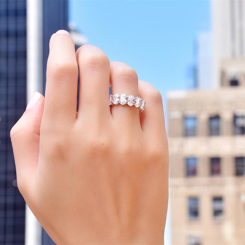 Huitan Gorgeous AAA Cubic Zirconia Promise Rings for Women 6 Styles Available Noble Wedding Jewelry Ring Nice Gift Ring