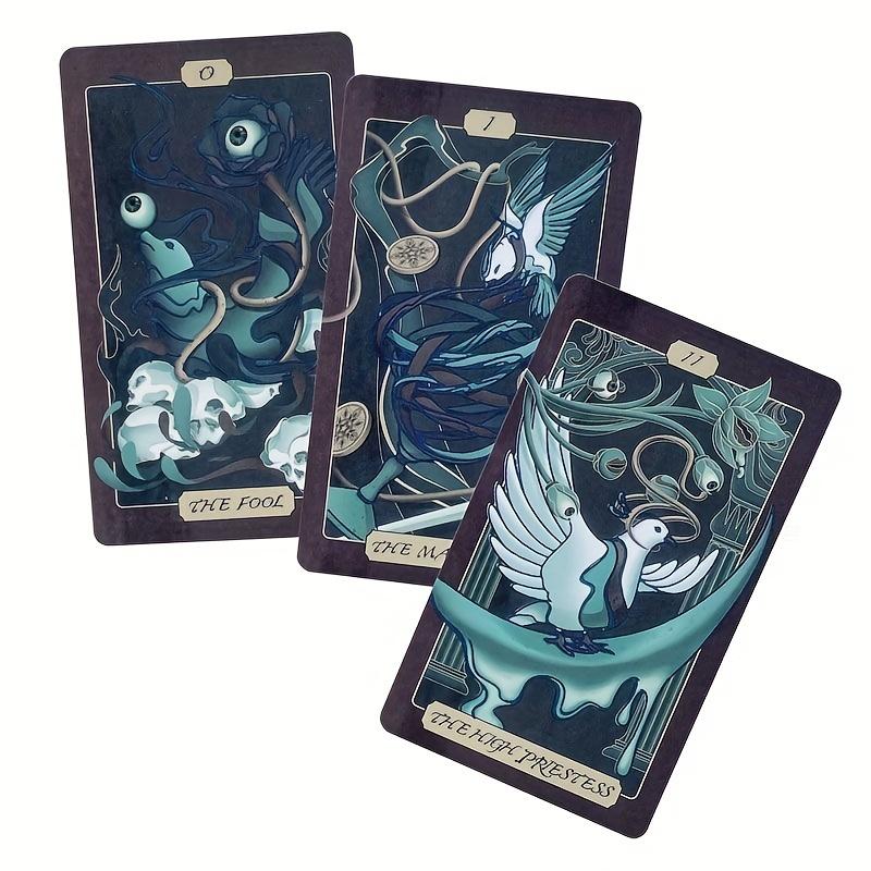 Настольная игра с Untamed Mysteries, размер карты Таро 4,72*2,76 дюйма The Untamed Tarot Unknown Secret Card Tabletop Game