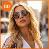 Xiaomi Новые Модные Ультралегкие Металлические Очки для Мужчин и Женщин, Однотонные, Ретро, Художественные, Пляжные Солнцезащитные Очки 2400