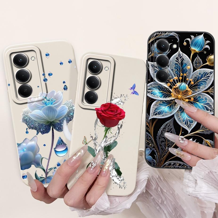 Чехол для Xiaomi Redmi 15 5G Милый мультяшный расписной чехол Ударопрочный мягкий силиконовый чехол для телефона для Xiaomi Redmi 15 Redmi15 4G Fundas
