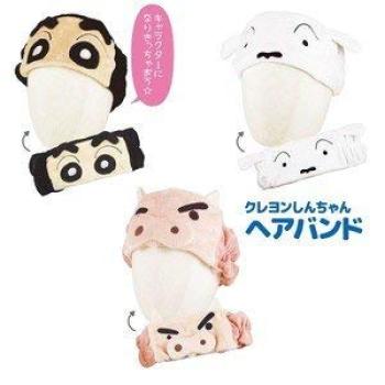 Crayon Hair Band Face Wash Sports Headband Set Slider Shin-chan Shin-chan (Hair Band, Bag)