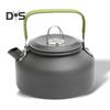 Чайник для кемпинга из алюминиевого сплава объемом 0,8/1,1/1,2 л, портативный, легкий, большой емкости, для путешествий, походов, пикников, кофеварка, чайник для чая