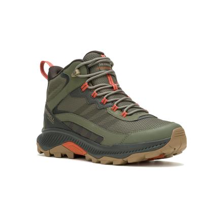 Туристические ботинки SPEED STRIKE 2 MID WATERPROOF Водонепроницаемые Мужские ОЛИВКОВЫЕ 27,0 см 2E