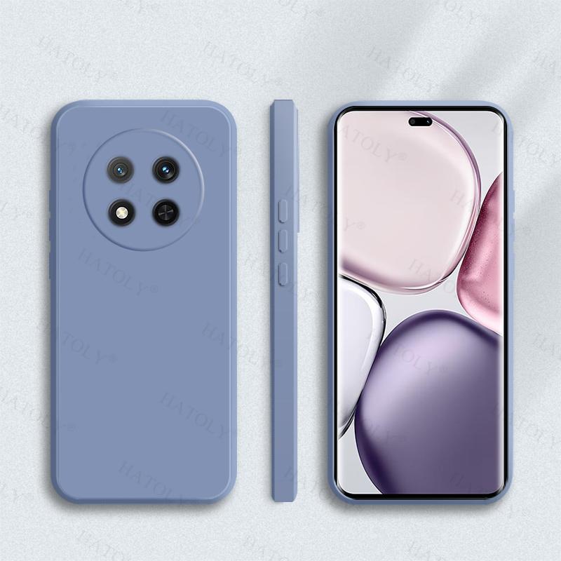 Чехол для Honor X9C для Honor X9C X9 C Мягкий ТПУ Жидкий Силикон Конфетного Цвета Задняя Крышка для Honor X9C Чехол 6,78 дюйма