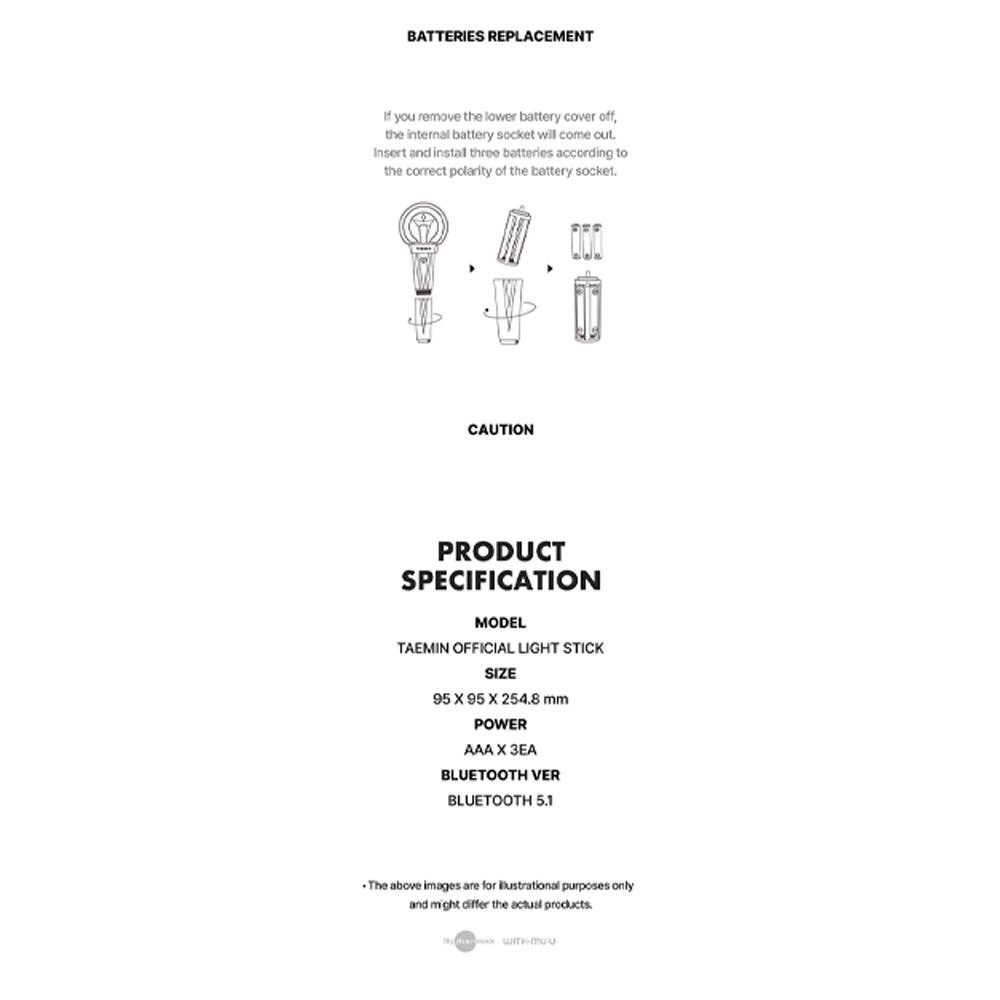 TAEMIN - Official Light Stick