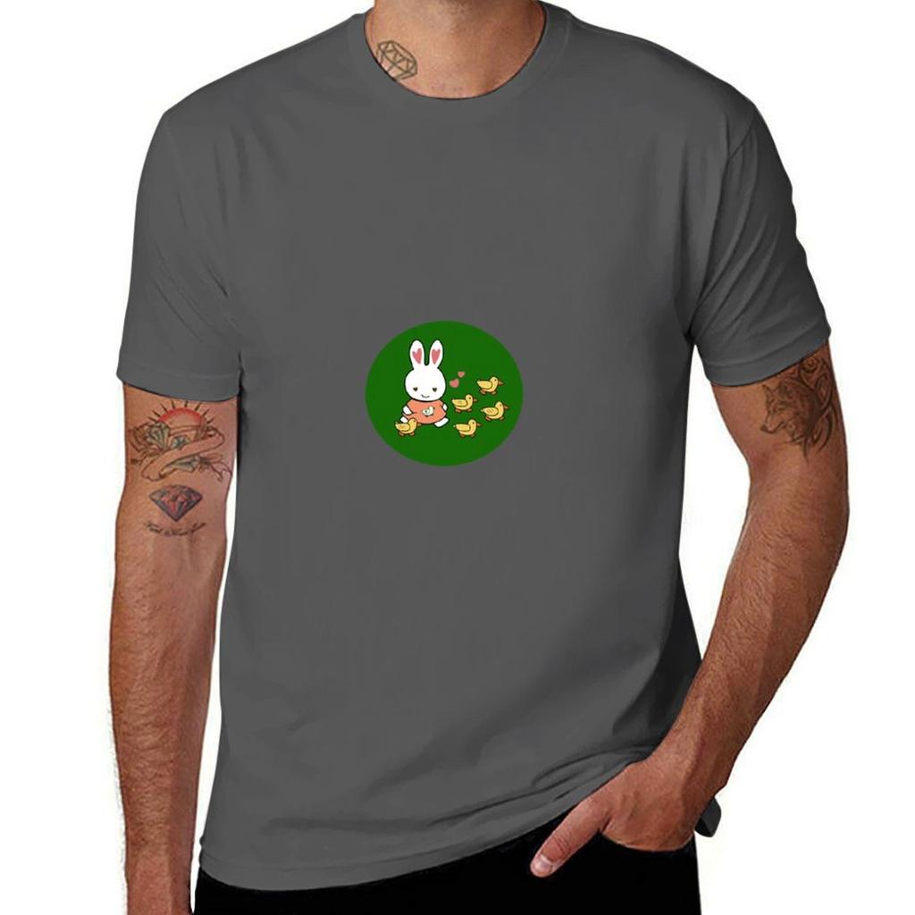 Bunny And Her Friends TShirt Casual Daily Outfit TShirt