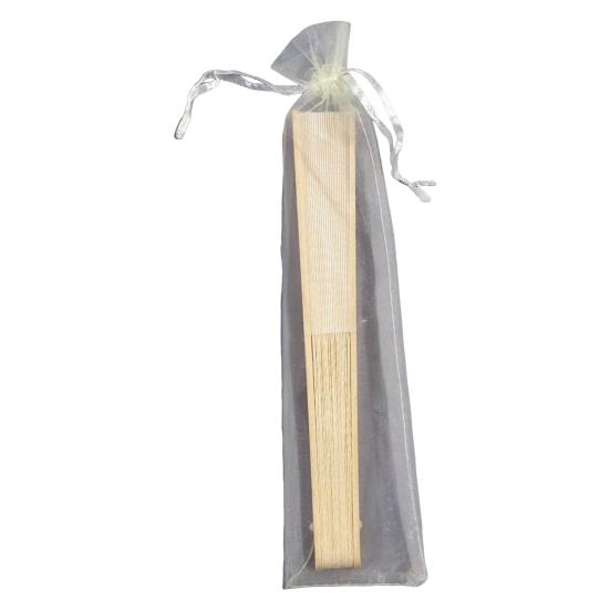 Шелковый складной веер бамбуковый легкий ручной веер с мешочком из органзы веер для гостей на свадьбу украшение для вечеринки