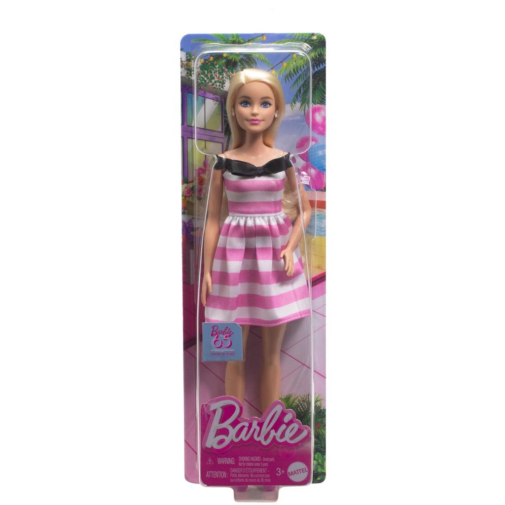 barbie Кукла/домик Barbie 65 Happy Pink Anniversary Dress Up для детей от 3 лет и старше, розовая HTH66