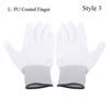 1 Pair Clean Gloves PU Coated Finger Gloves Antiskid Glove Anti Static Mitte ca