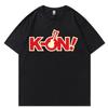 T-shirt Unisex K-on Graphic White T Shirt Vintage Grunge Japan T Shirt Graphic Aesthetic Oversized Cotton Short Sleeve T-shirt Tee