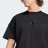 Adidas Comfortable Breathable Logo Pullover Casual Short-Sleeve T-Shirt Men Tops Black IX1262