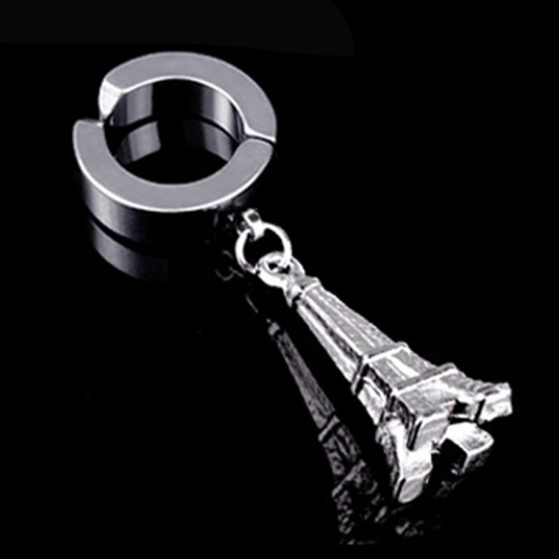 RUI RUI YU модные гипоаллергенные крестообразные зажимы для ушей из титановой стали в рок-стиле, аксессуары