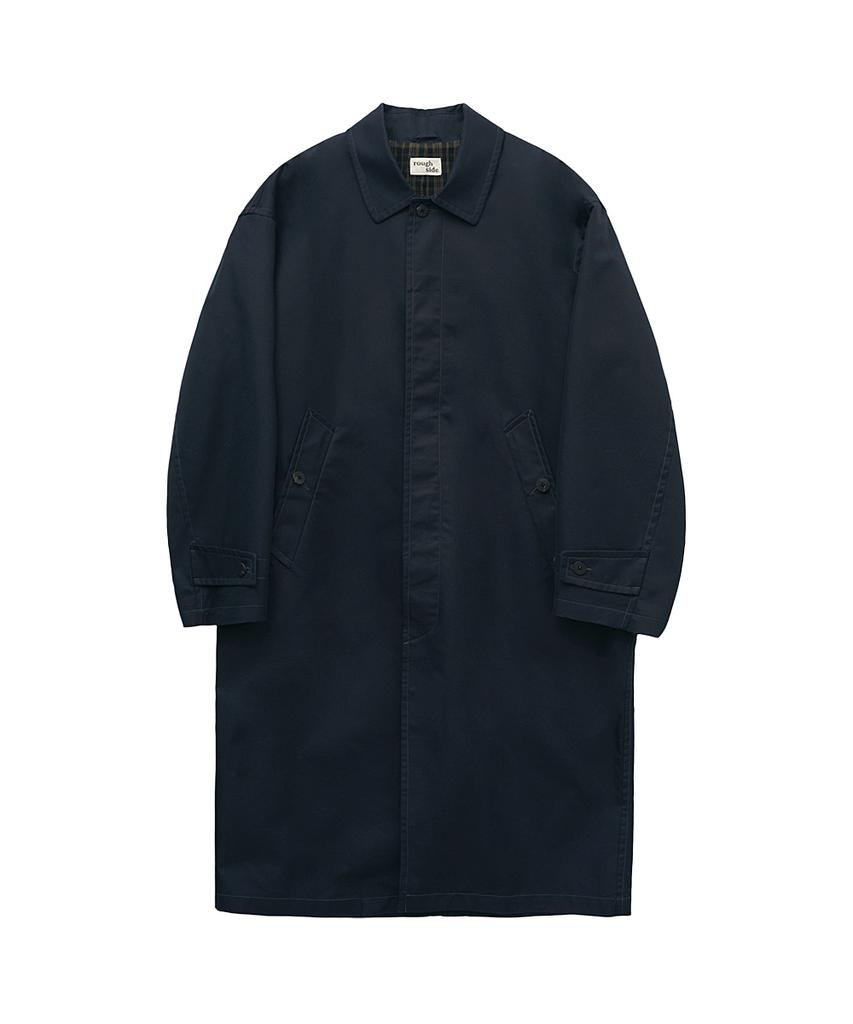 Roughside Belted Single Coat Dark Navy