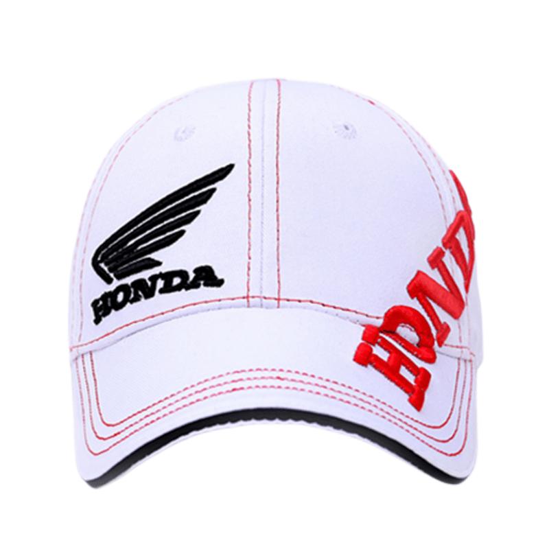 HONDA Baseball Hat 2-Color Embroidered Baseball Hat Fashion Men's and Women's Spring/Summer Hip Hop Hat Adjustable Sunshade HatVH2