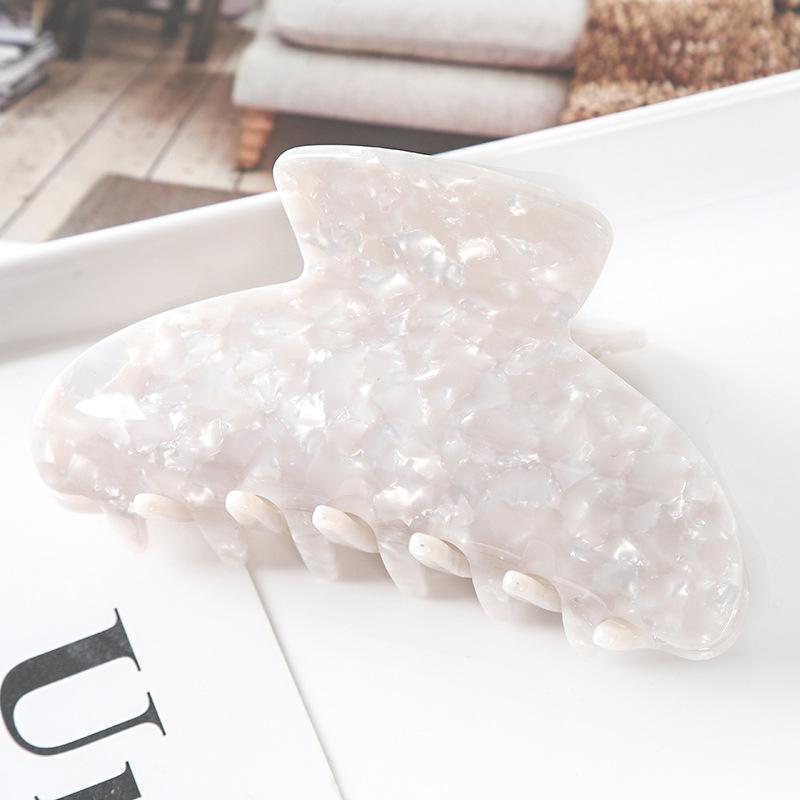 Large Acetate Acrylic Hair Claws Leopard Print Hairpins Hair Clip Women Geometric Hair Clamp Crab for Girl Hair Accessories Headdress