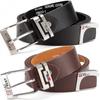 Men's Belt with Metal Buckle