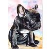 5D Diy Алмазная картина Маленькая черная собачка Горный хрусталь Вышивка Крестом Домашний Декор Подарок ручной работы