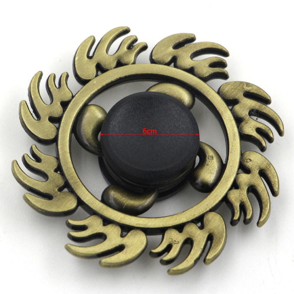 Alloy Fingertip Spinner Toy Creative Anti Anxiety Gift Fingertip Rotating Decompression Toy