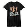 The Police Boys 'N' Blue Black Junior Women's T-Shirt