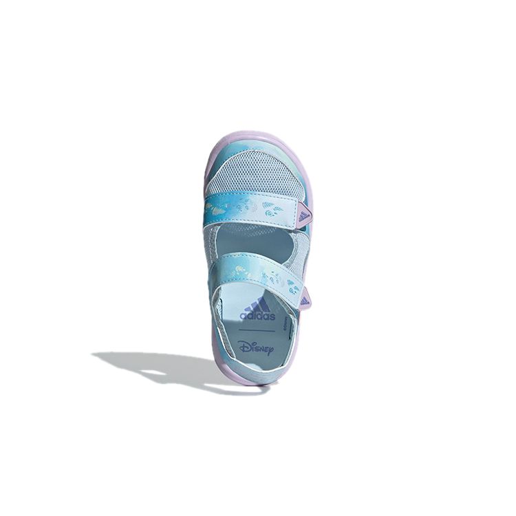 Frozen x adidas Водные сандалии Comfort J Anna Детские кроссовки Синий Ледяной-синий Меловой-фиолетовый FY7900