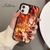 Чехол для телефона Rengoku Kyoujurou Demon Slayer для iPhone 11 12 13 14 Pro Max mini XR XS SE 2020 7 8 Plus Samsung S21 S22